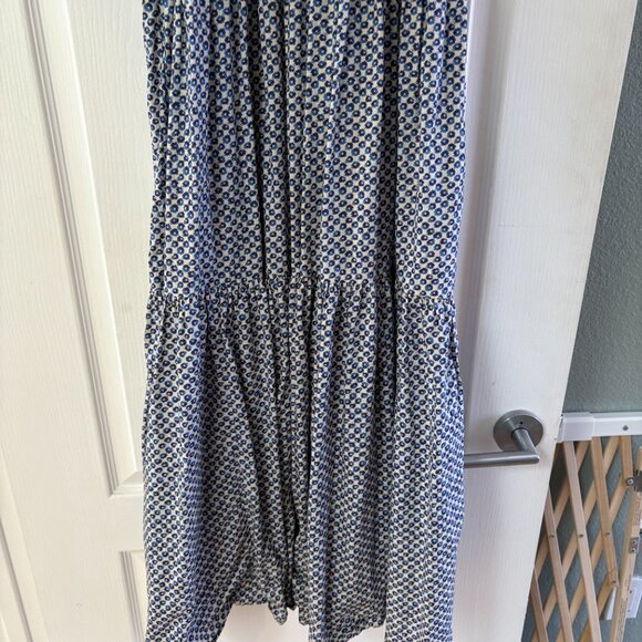 VGUC Christy Dawn Theo Dress in Cerulean Anemone Field, Sz M - Picture 5 of 5